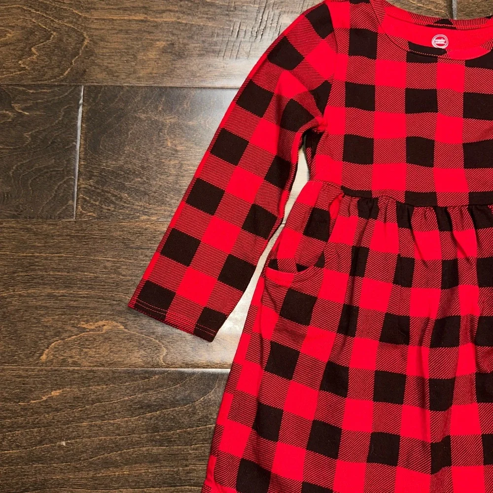 Wonder Nation Long Sleeve Dress Bundle Toddler Girl Size 3T